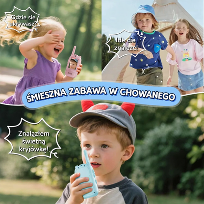 Krótkofalówki dla Dzieci z Kamerą